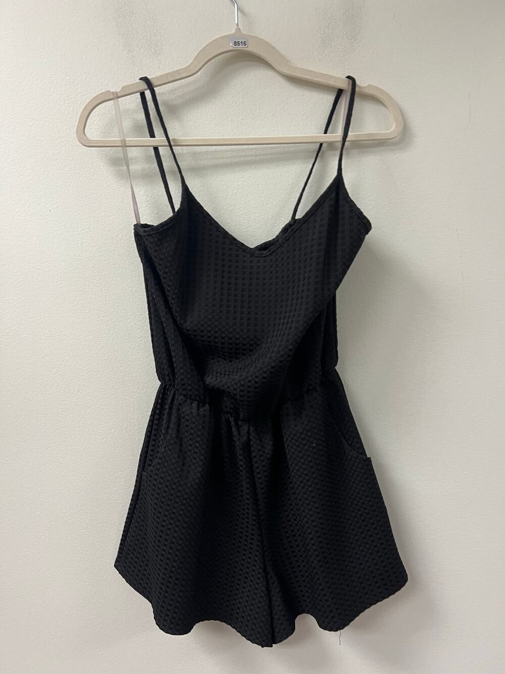 Pink Owl Black Romper Sz XS